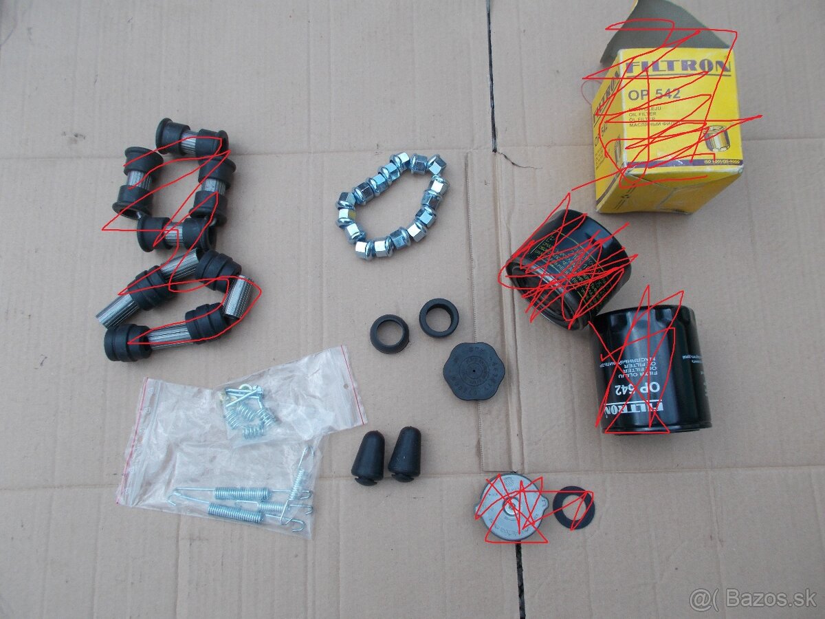 Predam pre skoda 100-120 nove matky kolies vic nadrz otv kap