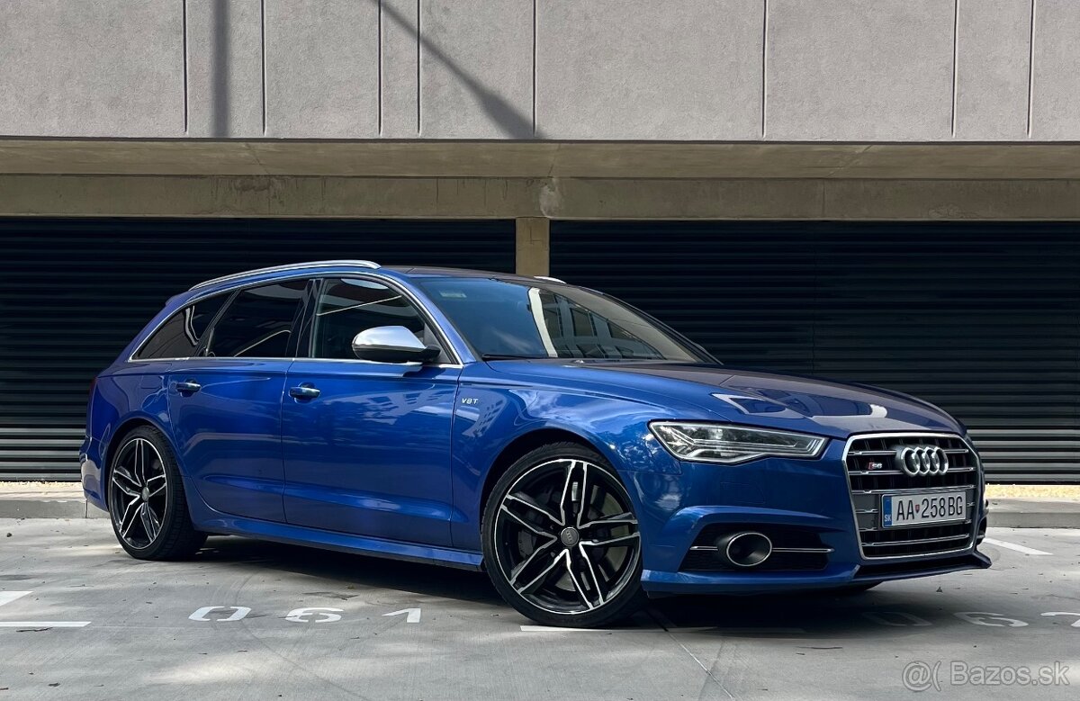 Audi S6 Avant 4.0TFSI V8 Biturbo 331kW, 2015, upravený výfuk