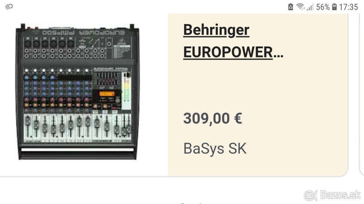 Aktívny mixazny pult   mix pult