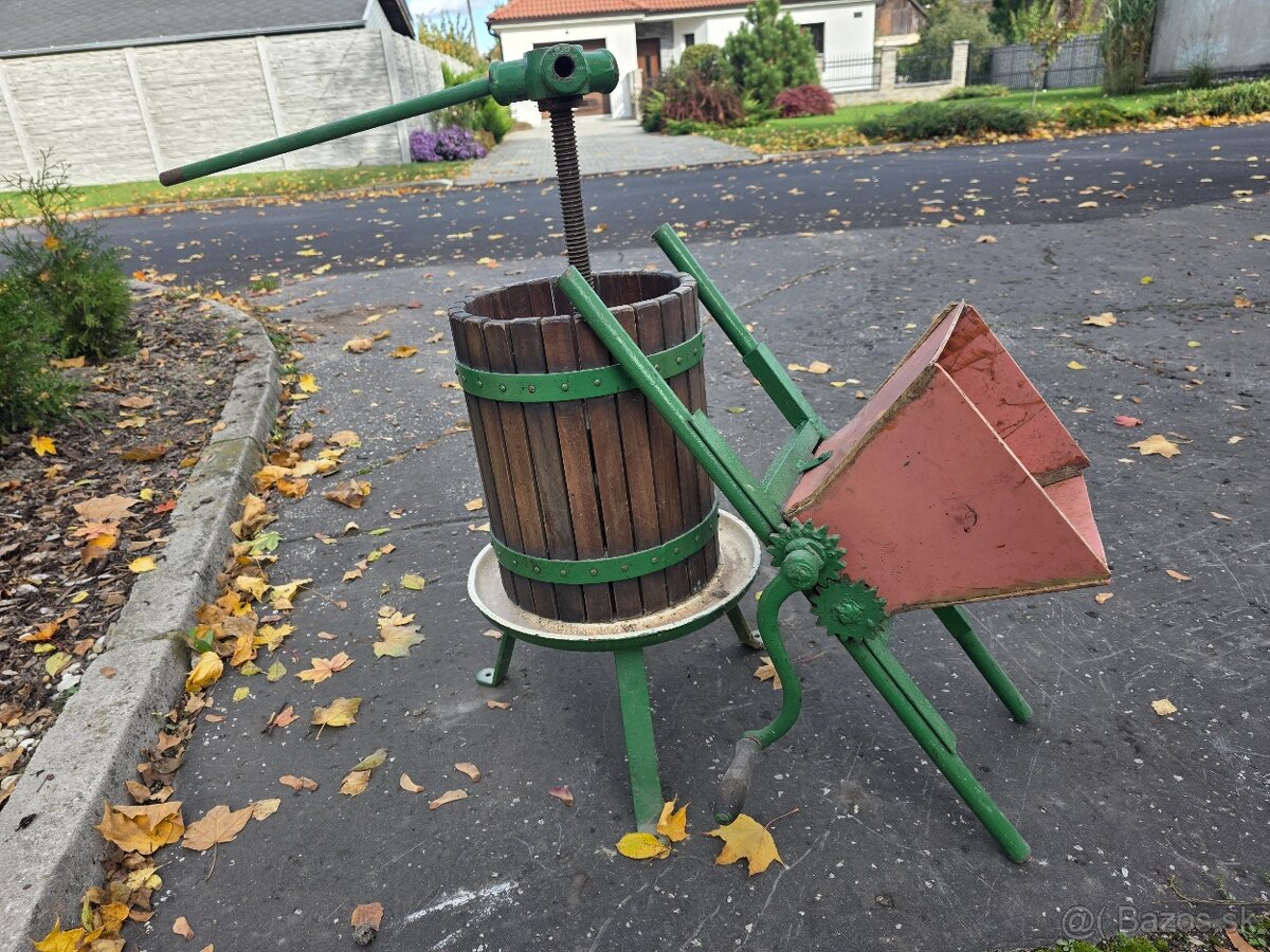 Lis na hrozno +mlyncek