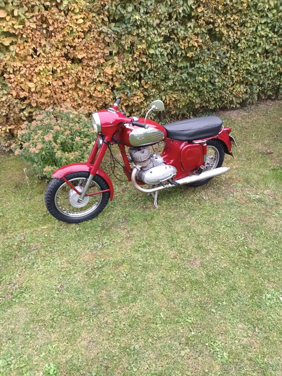Jawa 350 typ 360 s TP a STK