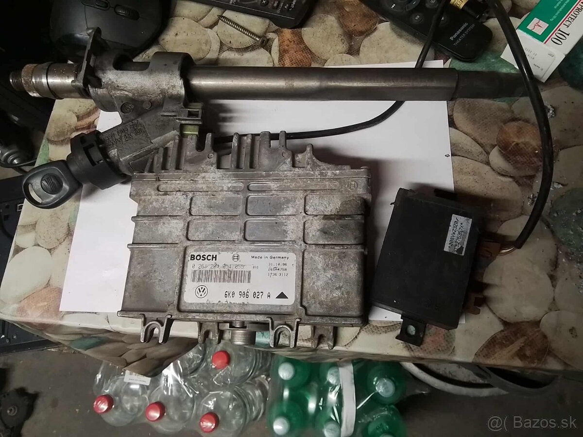 SEAT VW SET ŠTARTU RIADIACA JEDNOTKA MOTORA 6K0 906 027 A