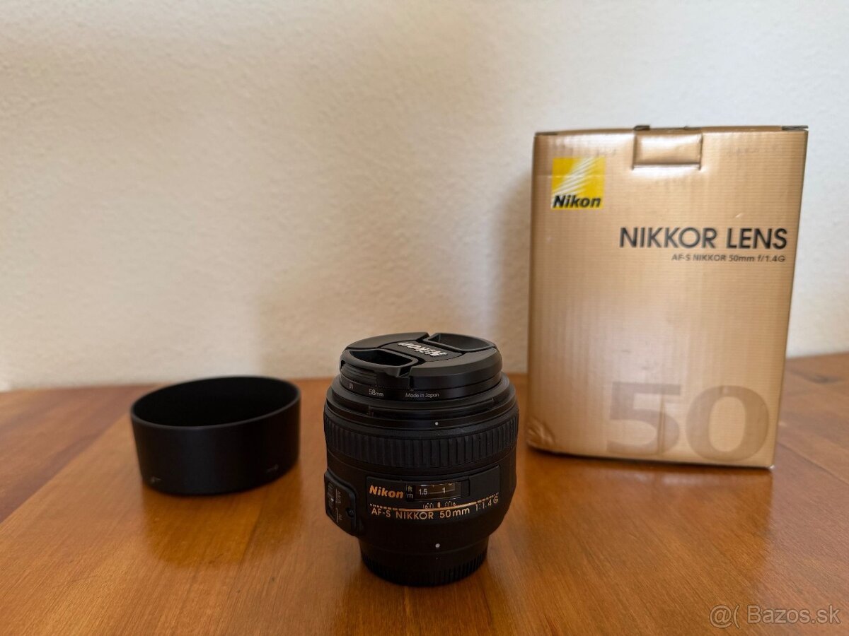 Nikon AF-S 50mm f/1,4G FX Nikkor