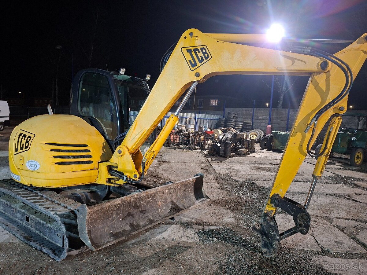 PREDAM OTOCNY BAGER,JCB 8080 ROK 2007