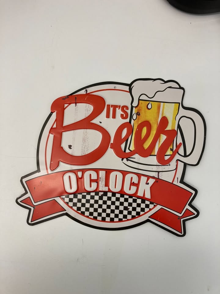 Retro Plechová Cedula / Tabulka / Reklama