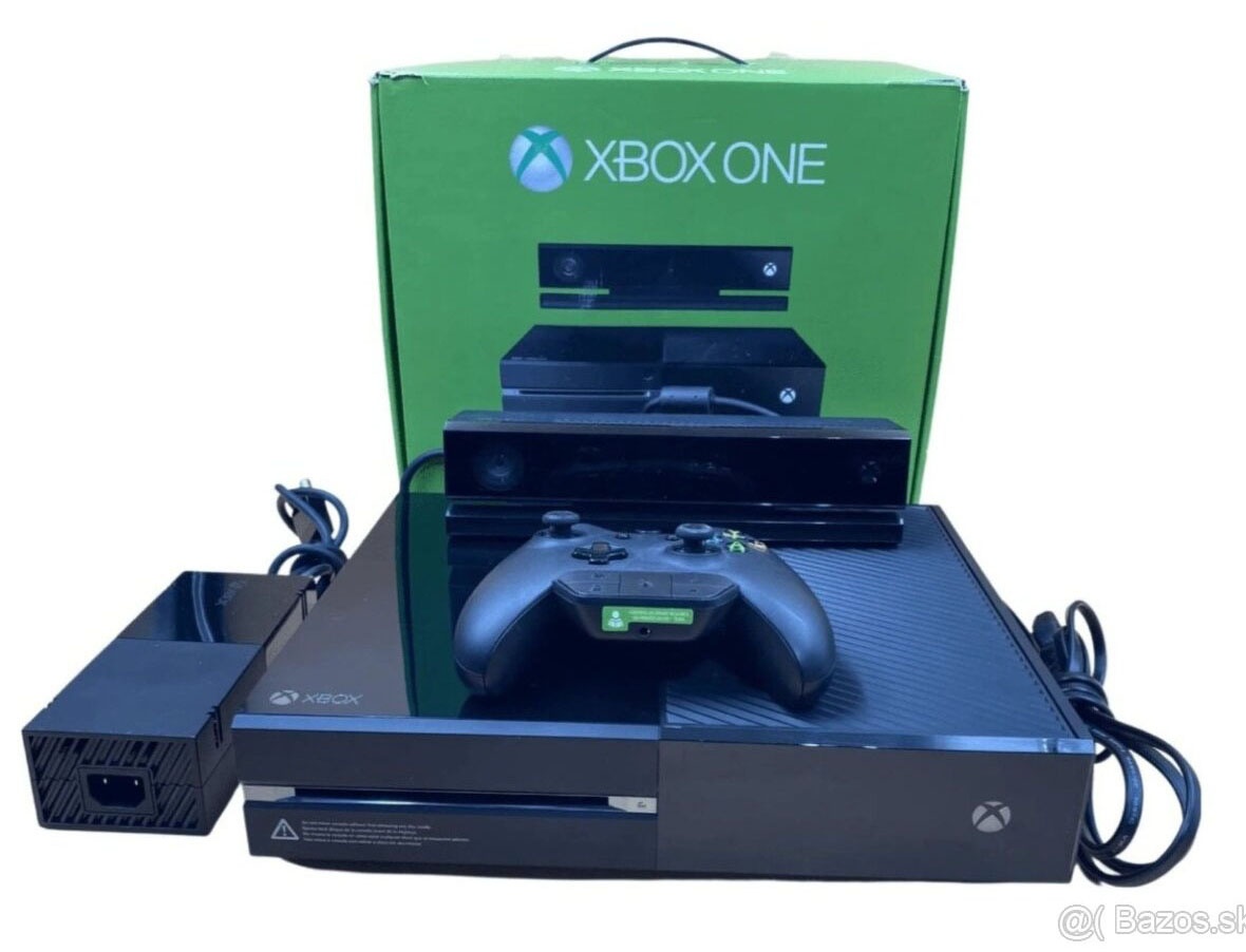 Predám Xbox one + Kinect + ovladac + just dance