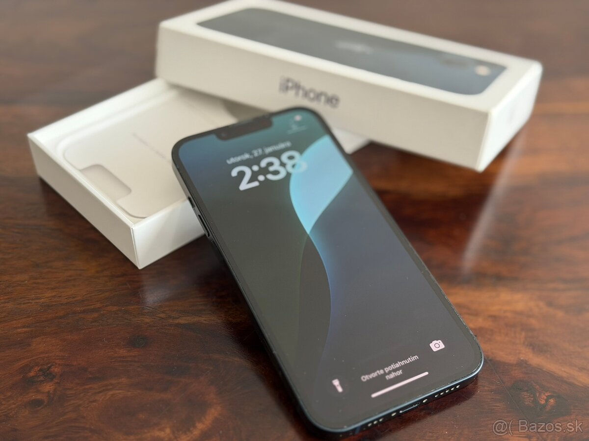 iPhone 13 – 128 GB, Midnight, TOP stav