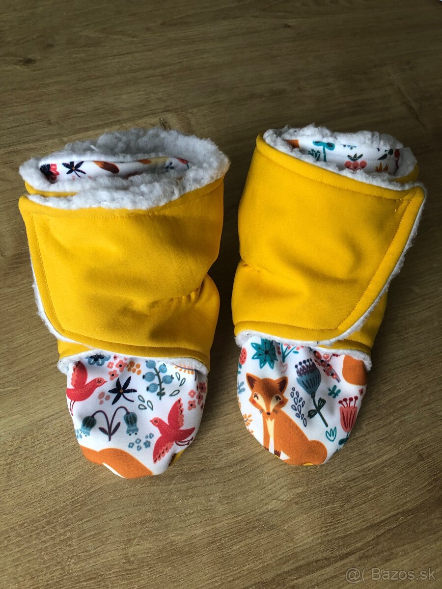 Softshell capačky 6 - 12 - 18 mesiacov