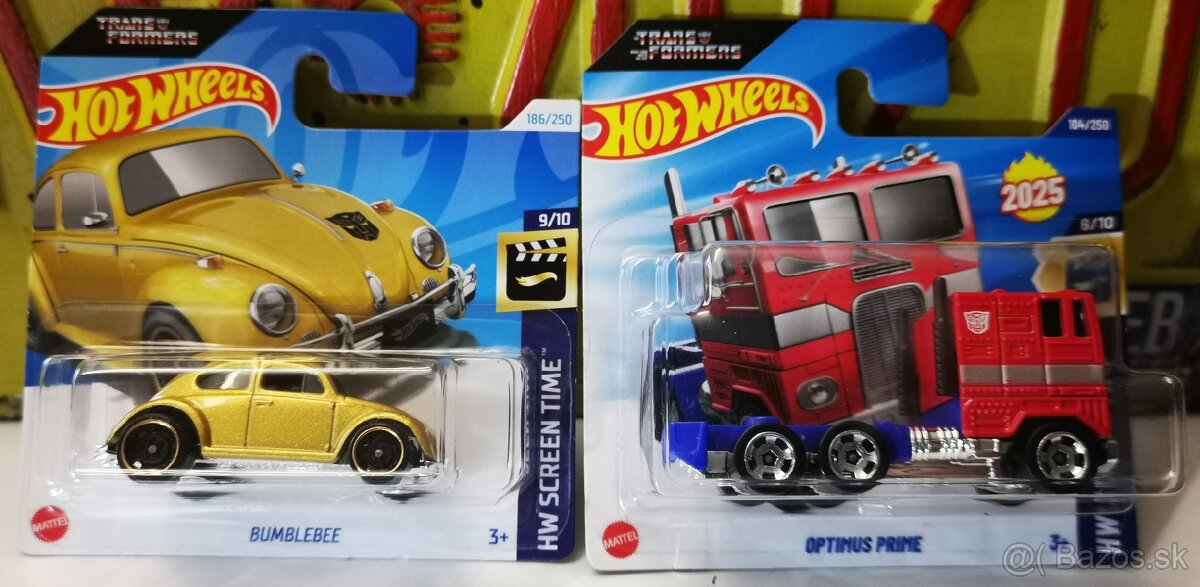 HW Transformers ,Bumblebee a Optimus Prime