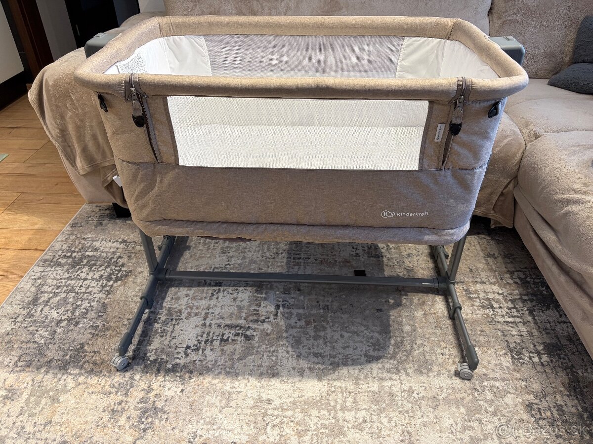 Detská postielka KINDERKRAFT - NESTE GROW beige