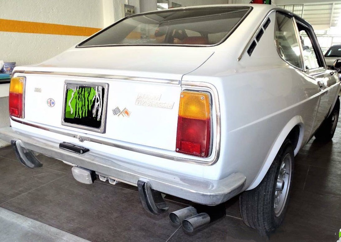 Fiat 128 coupe sport výfuk