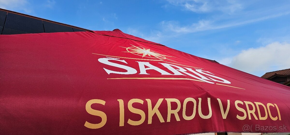 Slnečník 3,5x3,5m
