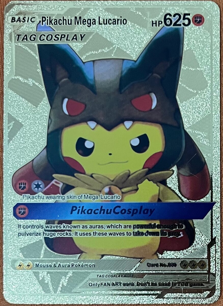 Pikachu Mega Lucario (Pokémon karta)