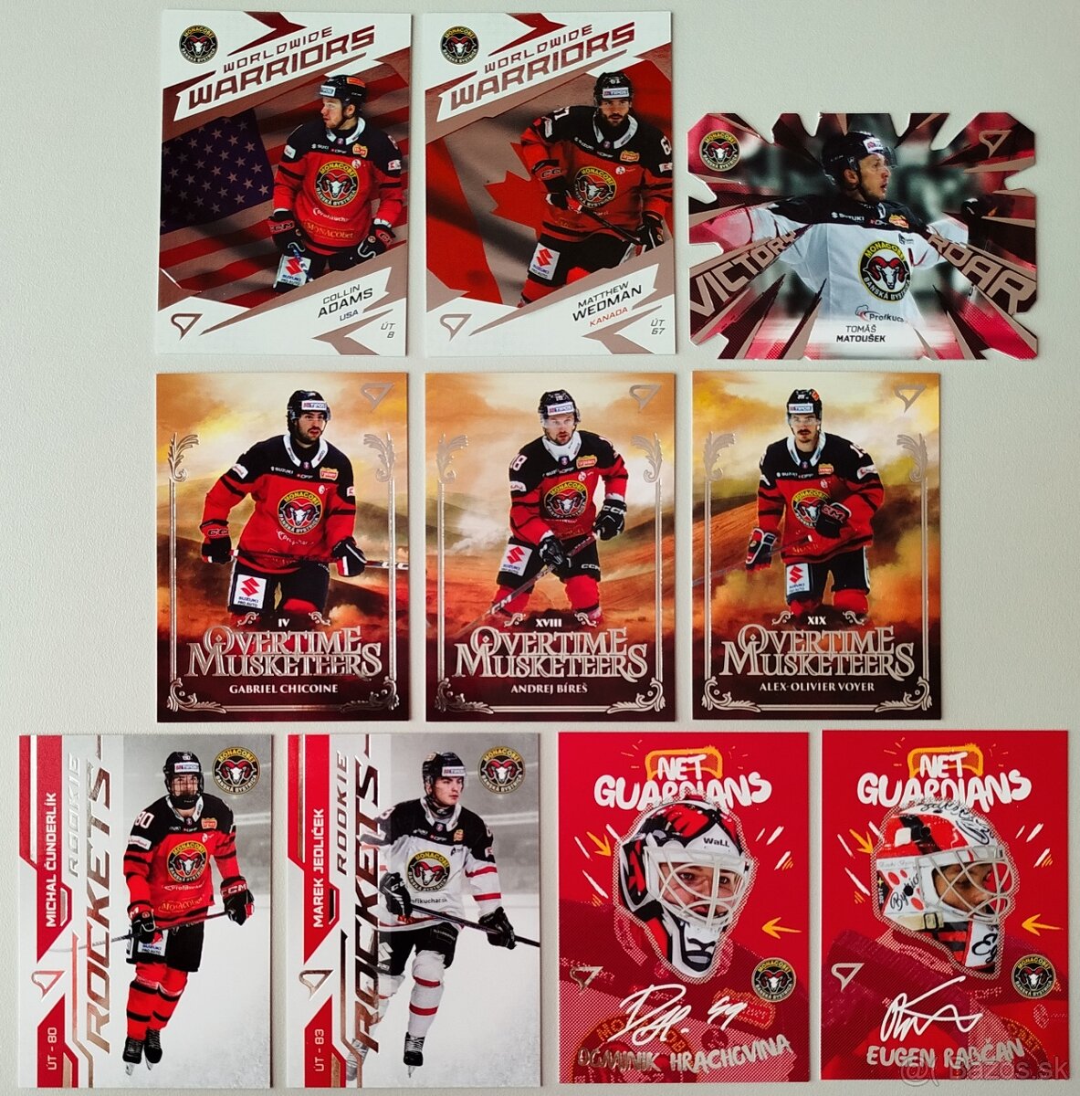 Hokejové kartičky TIPOS EXTRALIGA 2024/2025 HC 05 B.BYSTRICA
