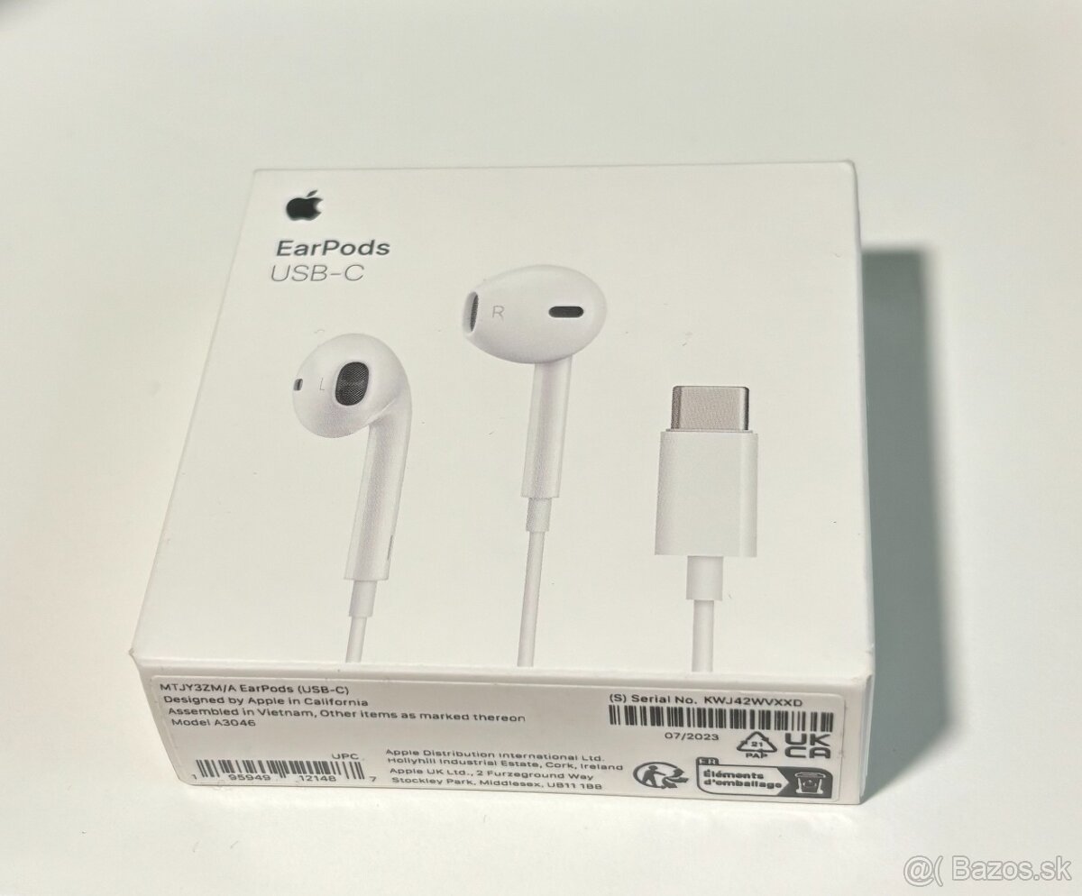 Apple EarPods s konektorom USB-C