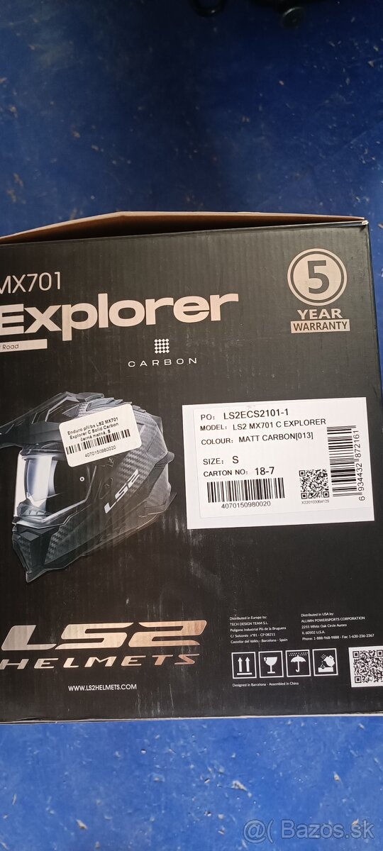 LS2 Carbon mat