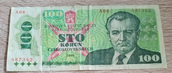 20kcs 1988 vzácna séria H71, 100kcs 1989