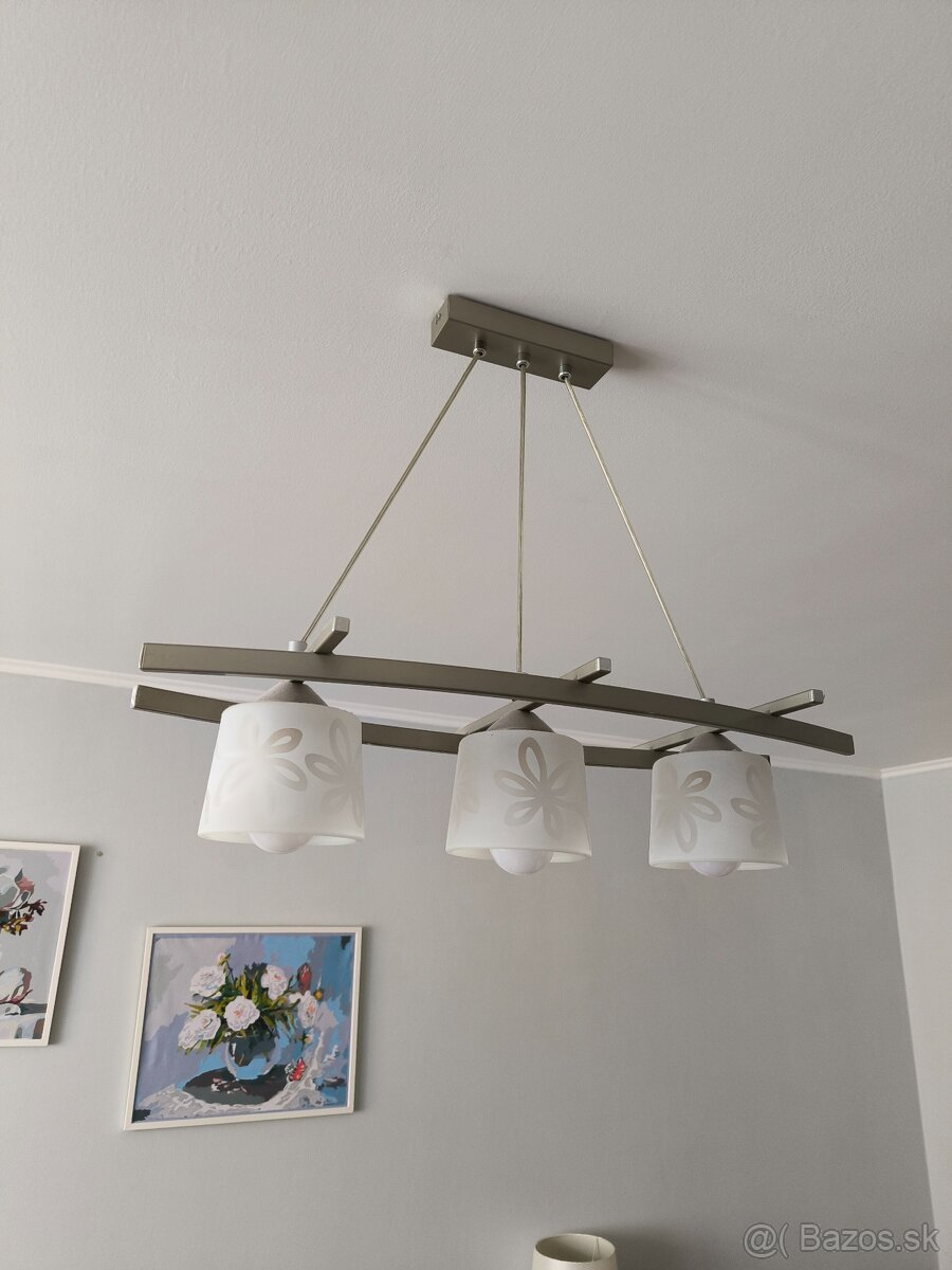 Luster z LED ziarovkami
