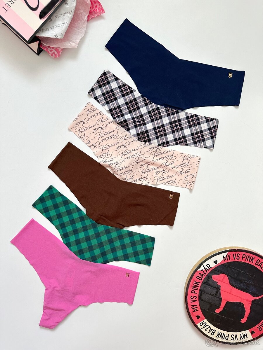Victoria’s Secret Pink tanga nohavičky L