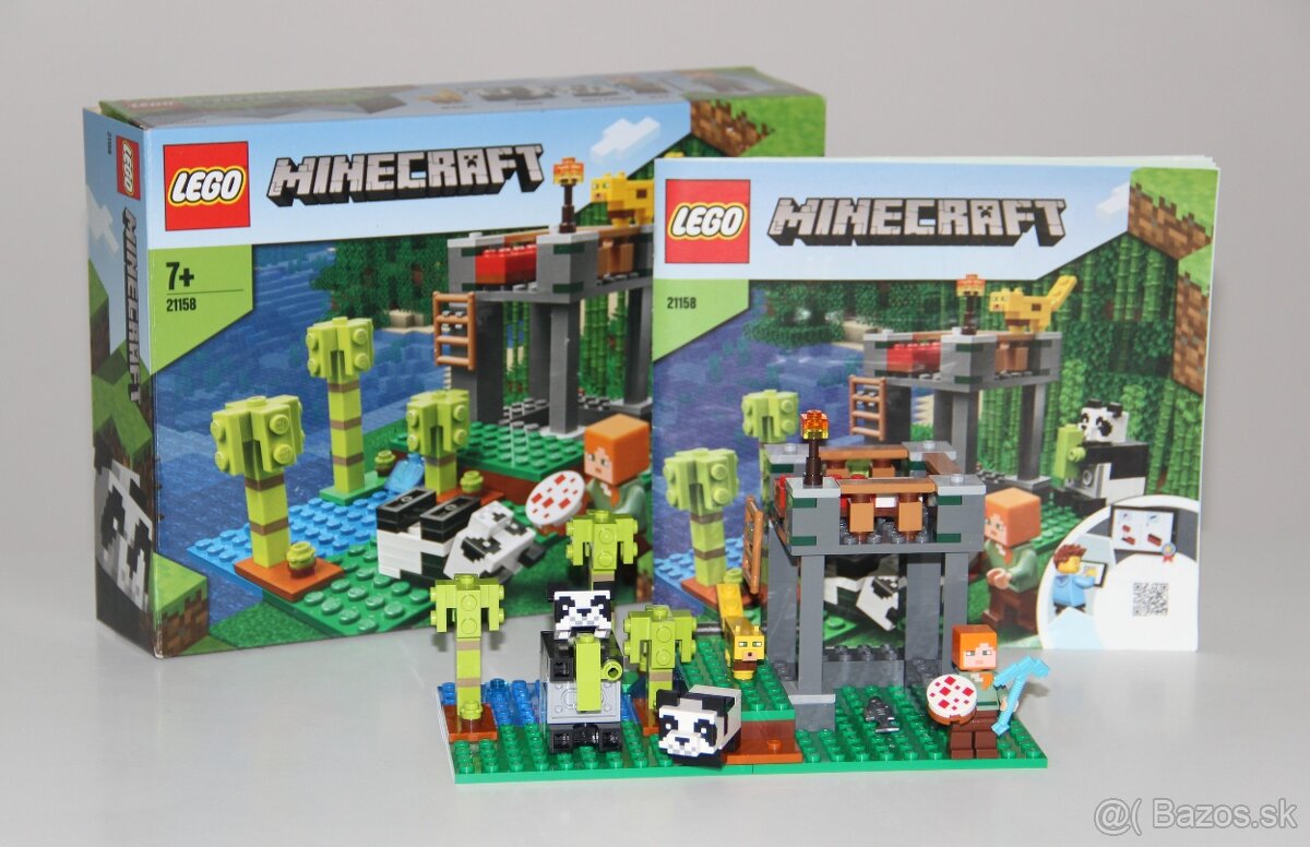 Lego Minecraft 21158 - Škôlka pre pandy