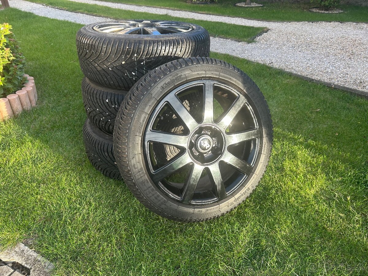 Zimné pneu na diskoch R17, 225/45 ,dot 4223