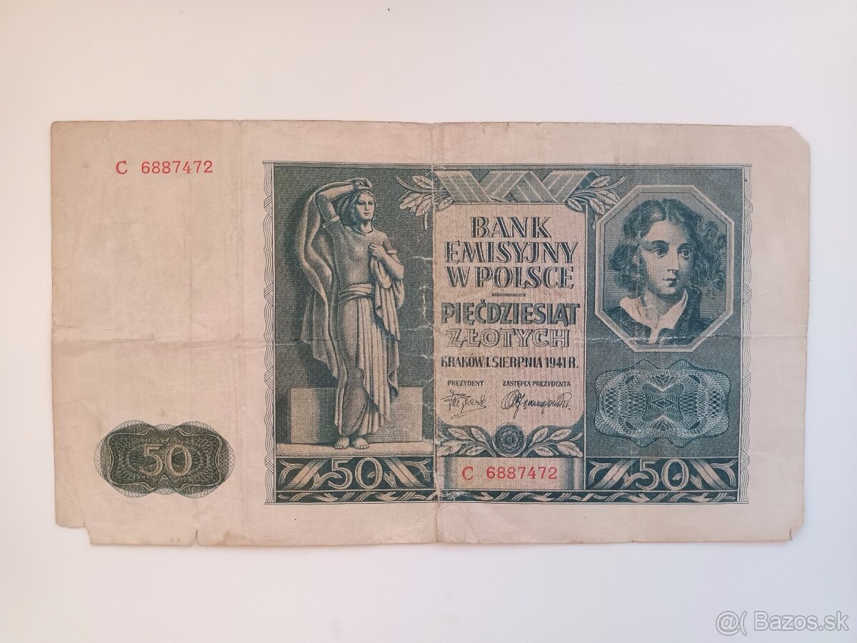 Poľské bankovky 1916 - 1946