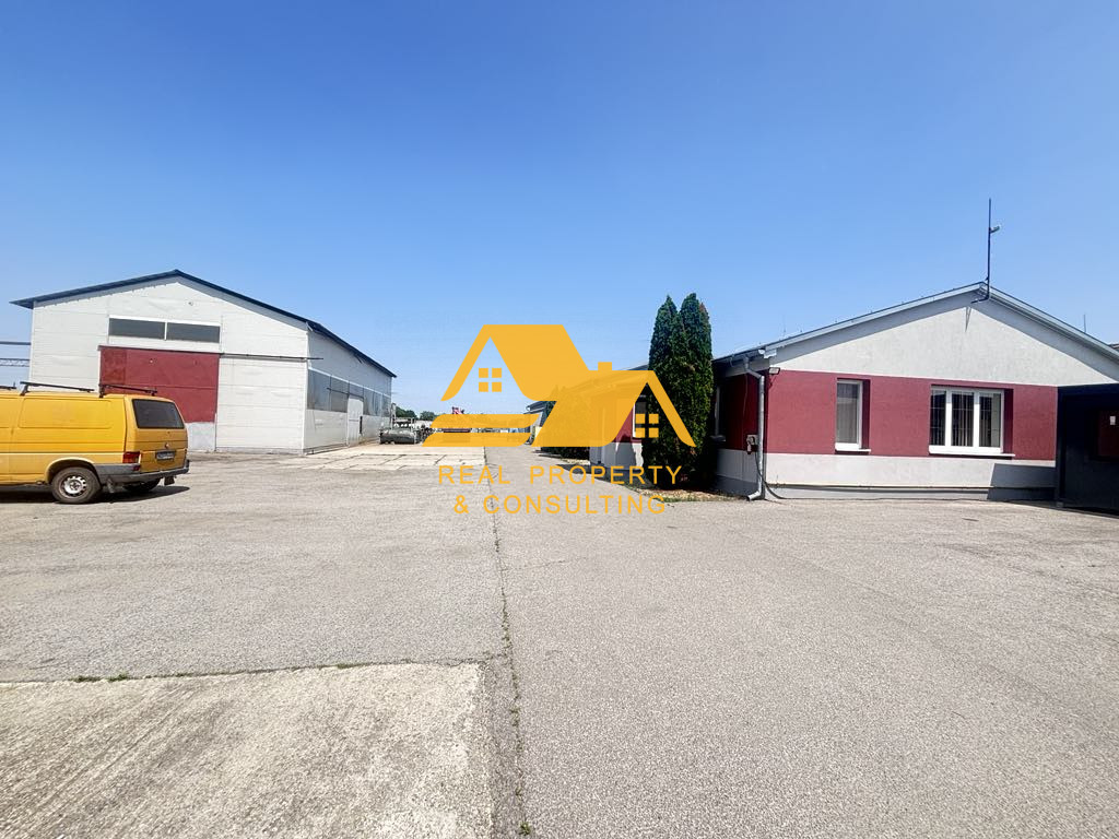 Prenajmem priemyselný areál s 2 výrobnými halami v obci Zemn