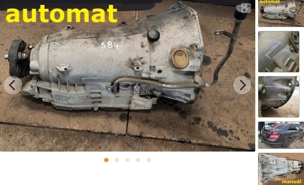 Automatická prevodovka Mercedes C W204 2.2 CDI R2202711901 2