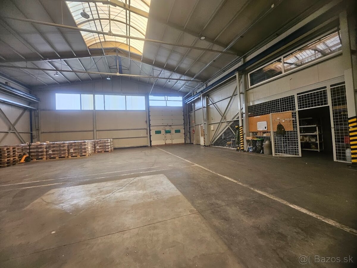 Najom- Sklad, výrobné a administratívne priestory -SALA