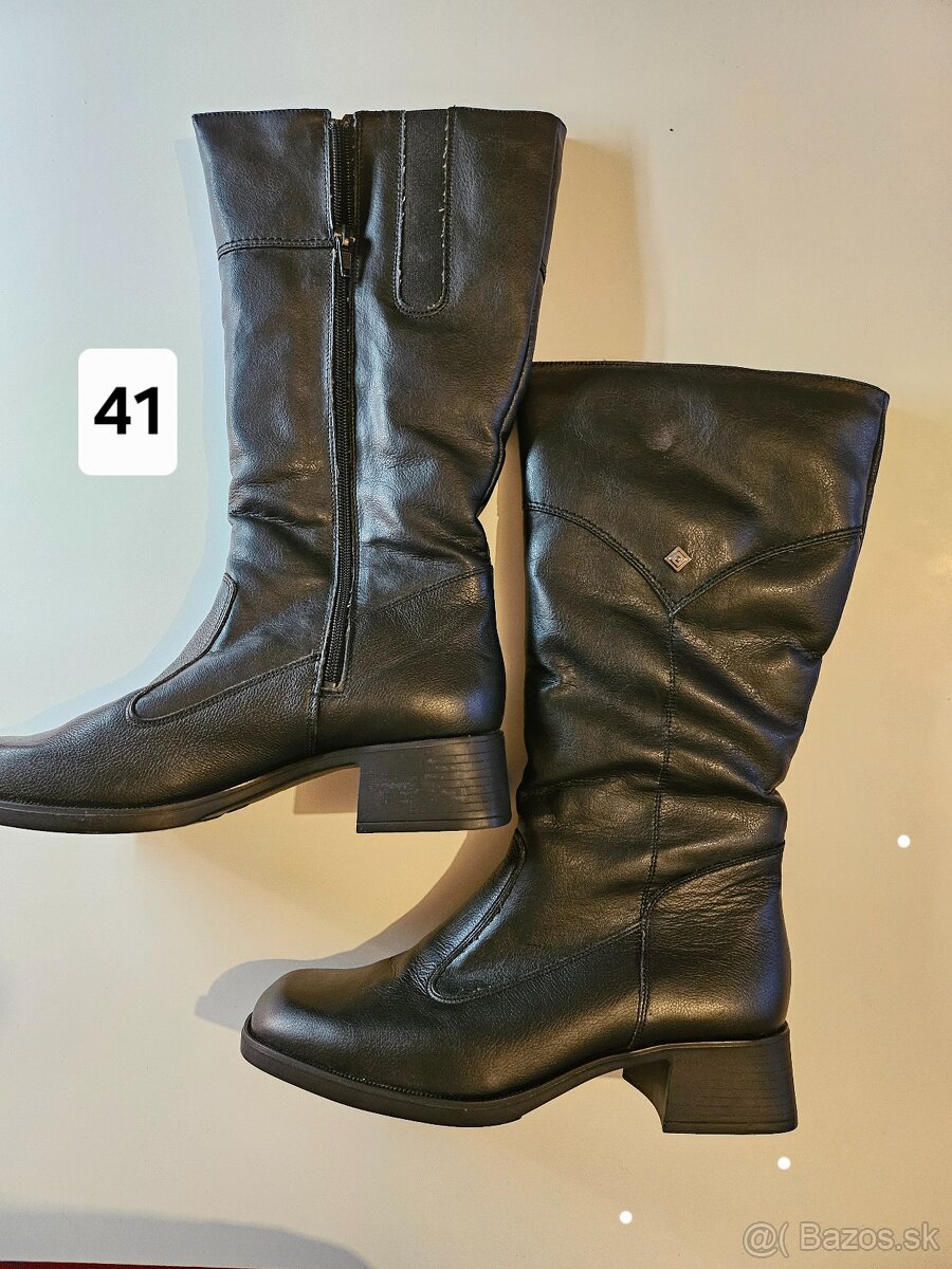 Dámsje čižmy 41
