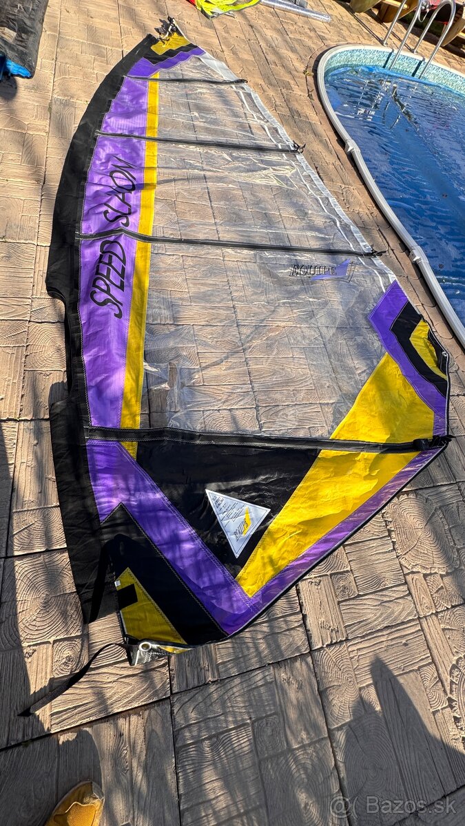 WINDSURF PLACHTA EQUIPE SPEEDSLALOM 6.2