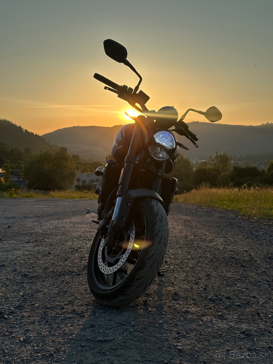 Triumph Trident 660 – rok 2022, len 2400 km