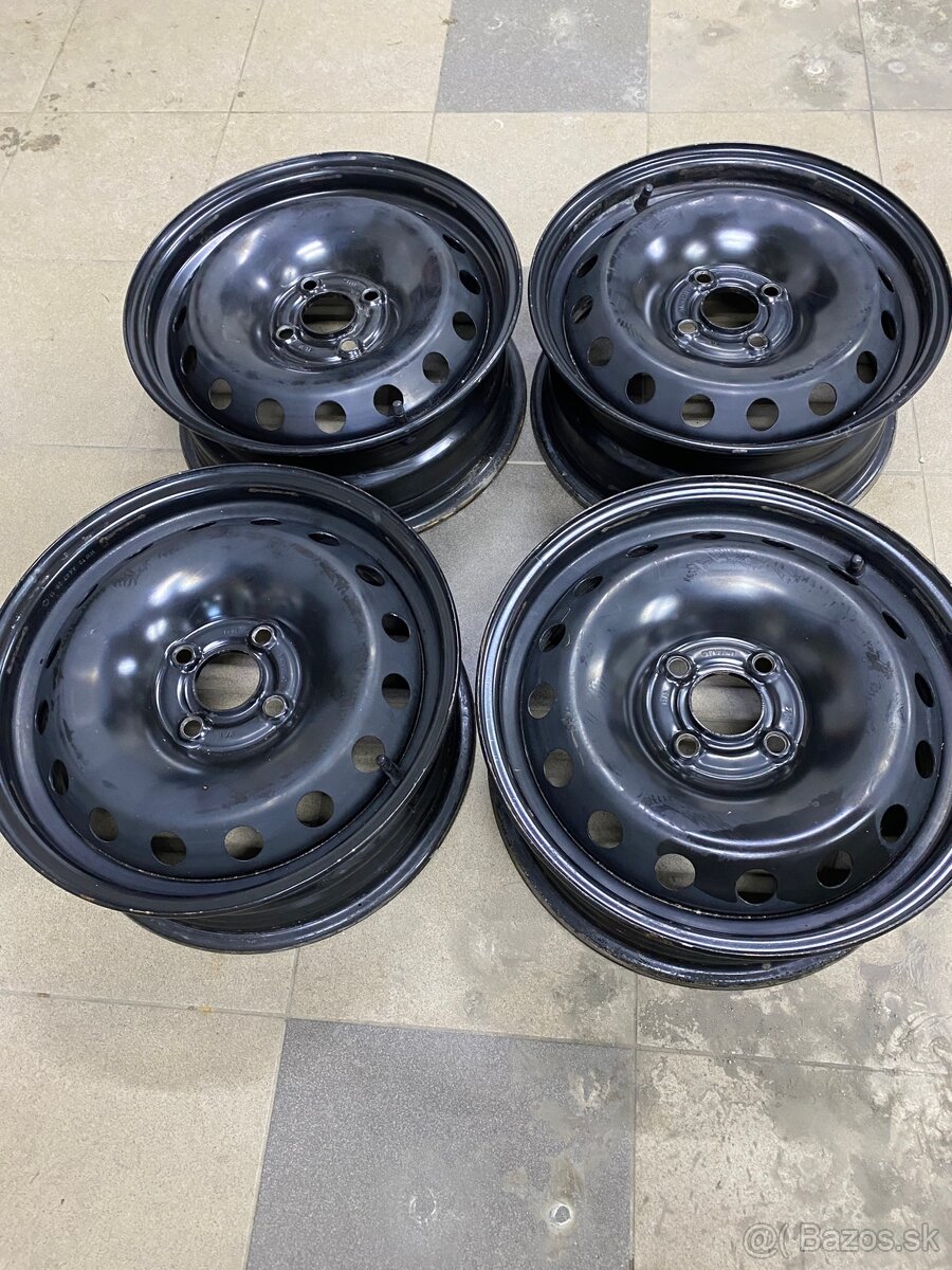 Disky 4x100 6Jx15 stred 56,6