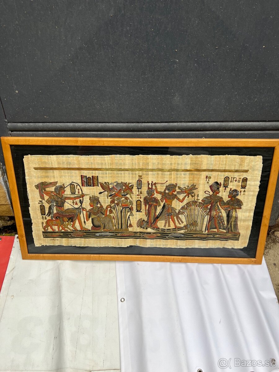 Predám obraz z egyptského papirusu