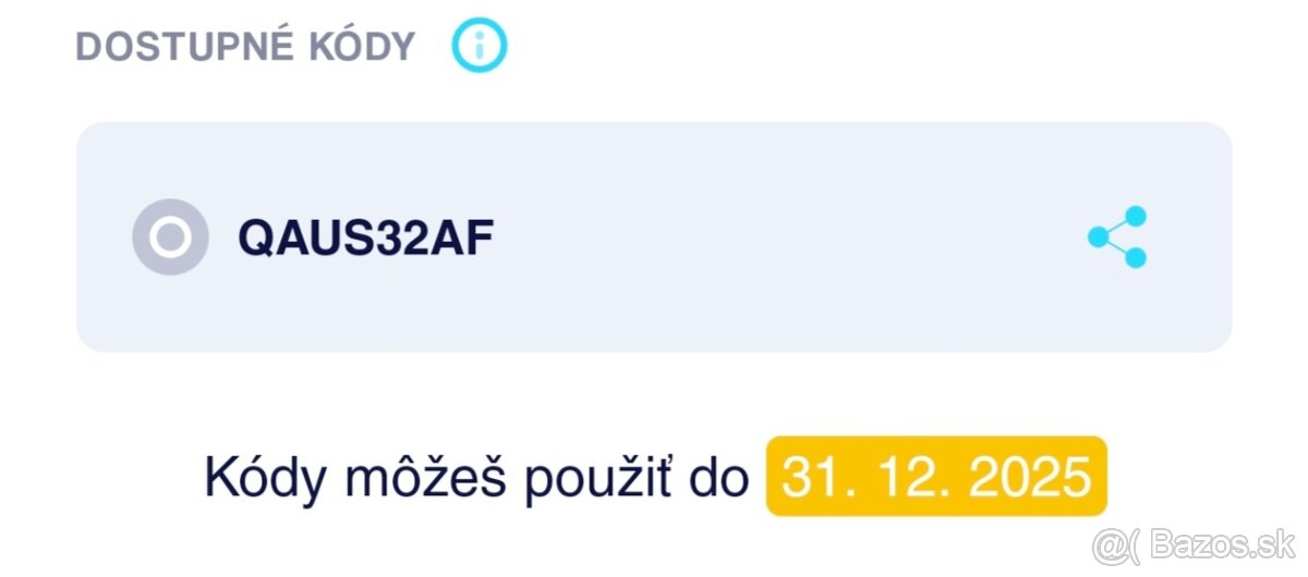 Radosť kód na 50% zľavu