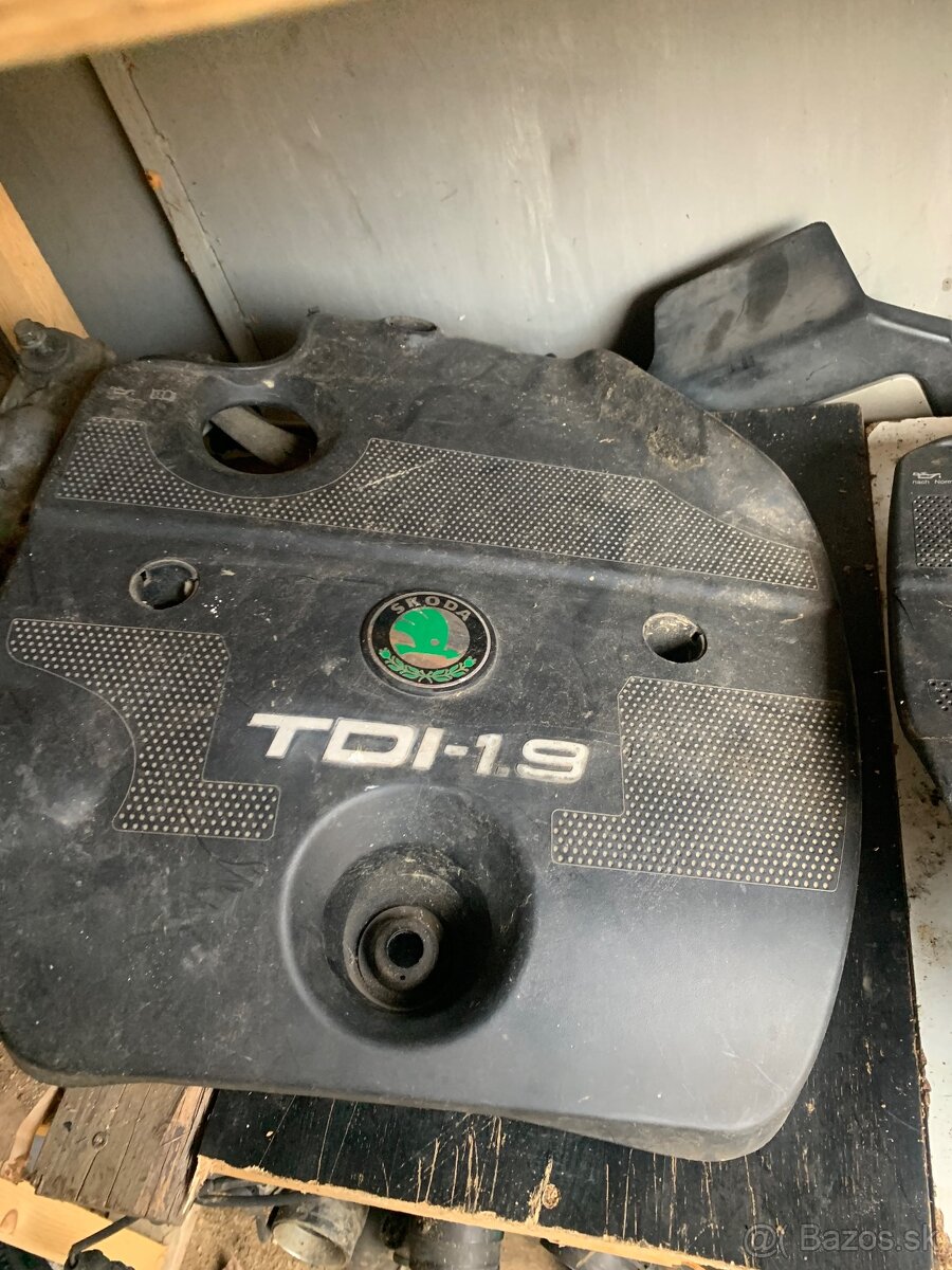 Kryty motora 1.9 2.0tdi