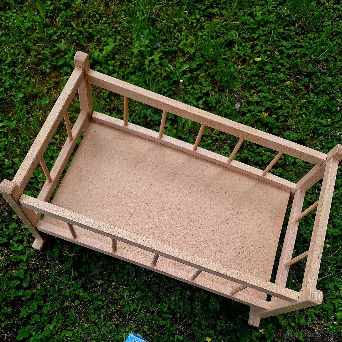 Detská drevená kolíska pre babiky