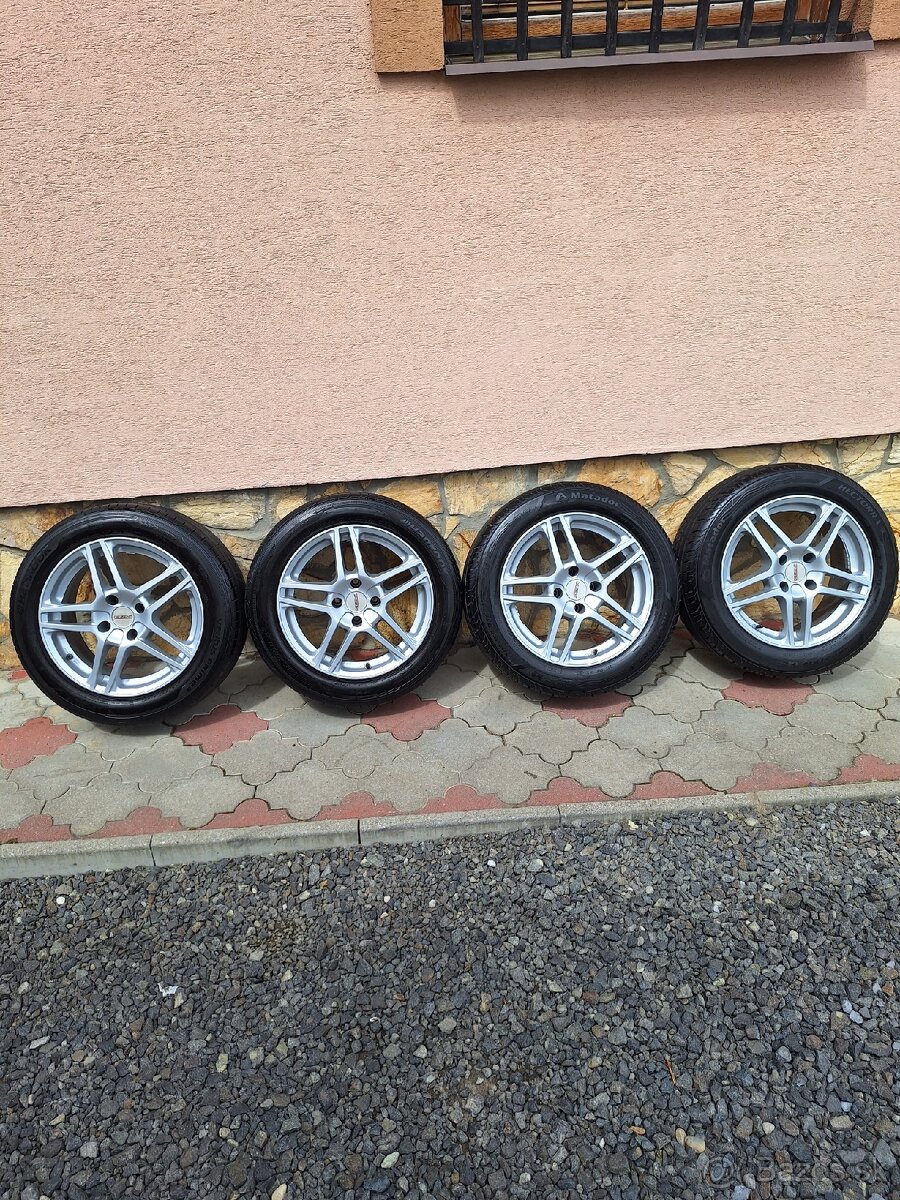 Elektróny DEZENT R16 4x108 7Jx16H2 s letnými pneumatikami