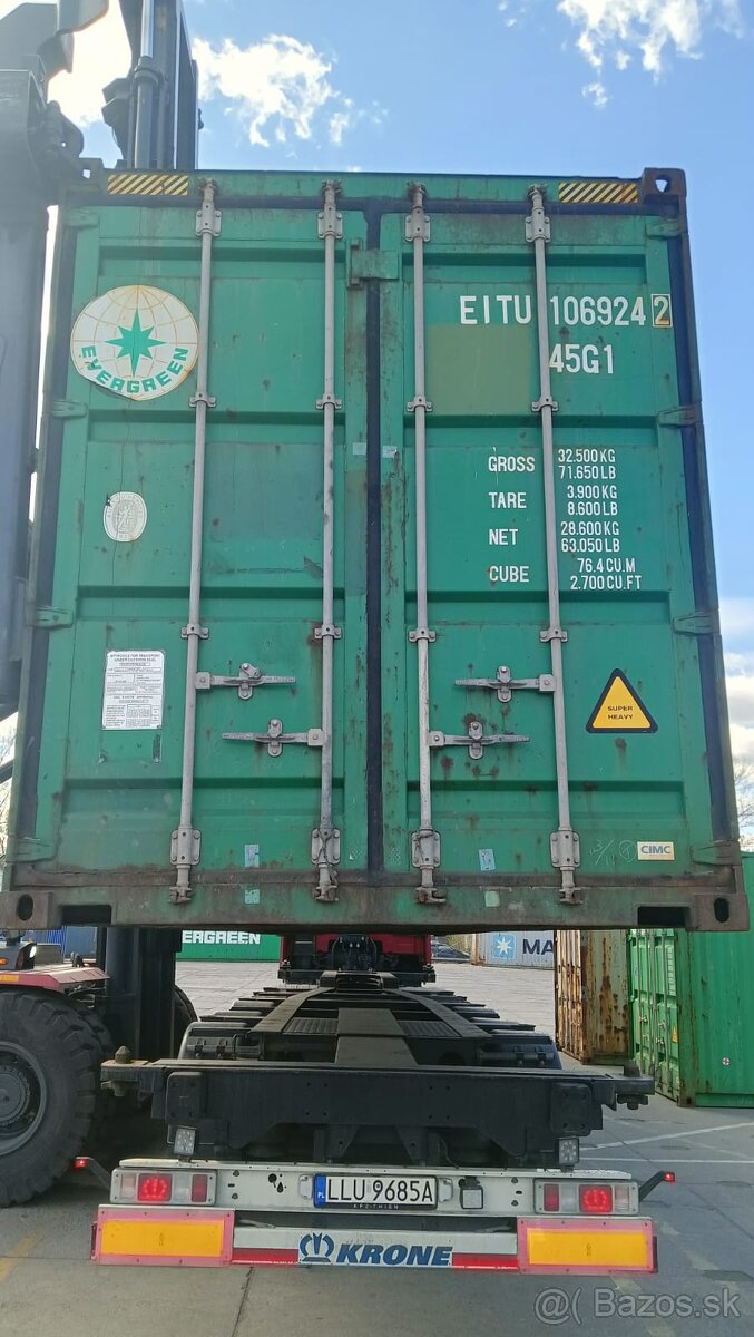 LODNY KONTAJNER 40´HC_POLSKE DEPO