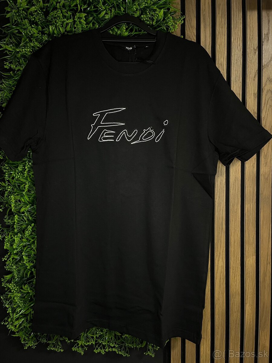 Fendi pánske tričko s krátkym rukávom