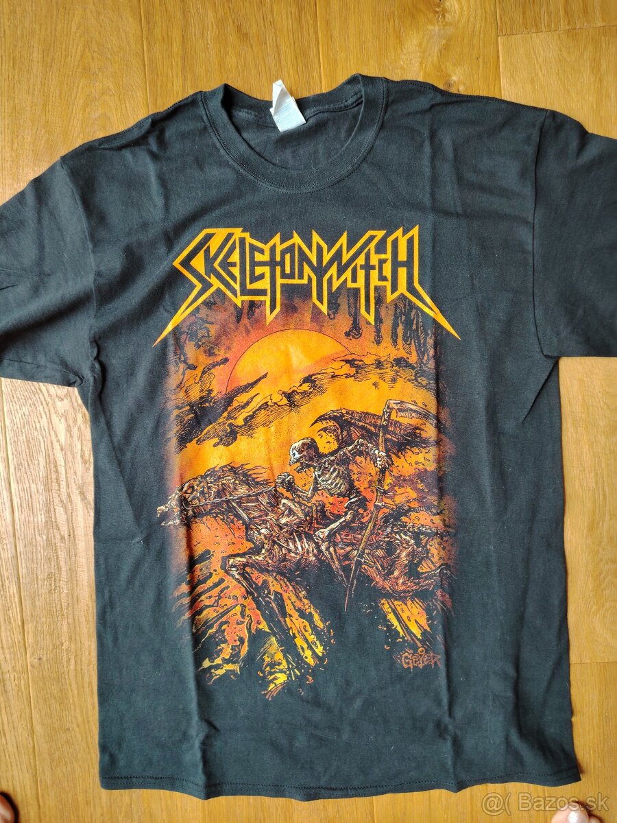 Predám zberateľské tričká - metal kapely