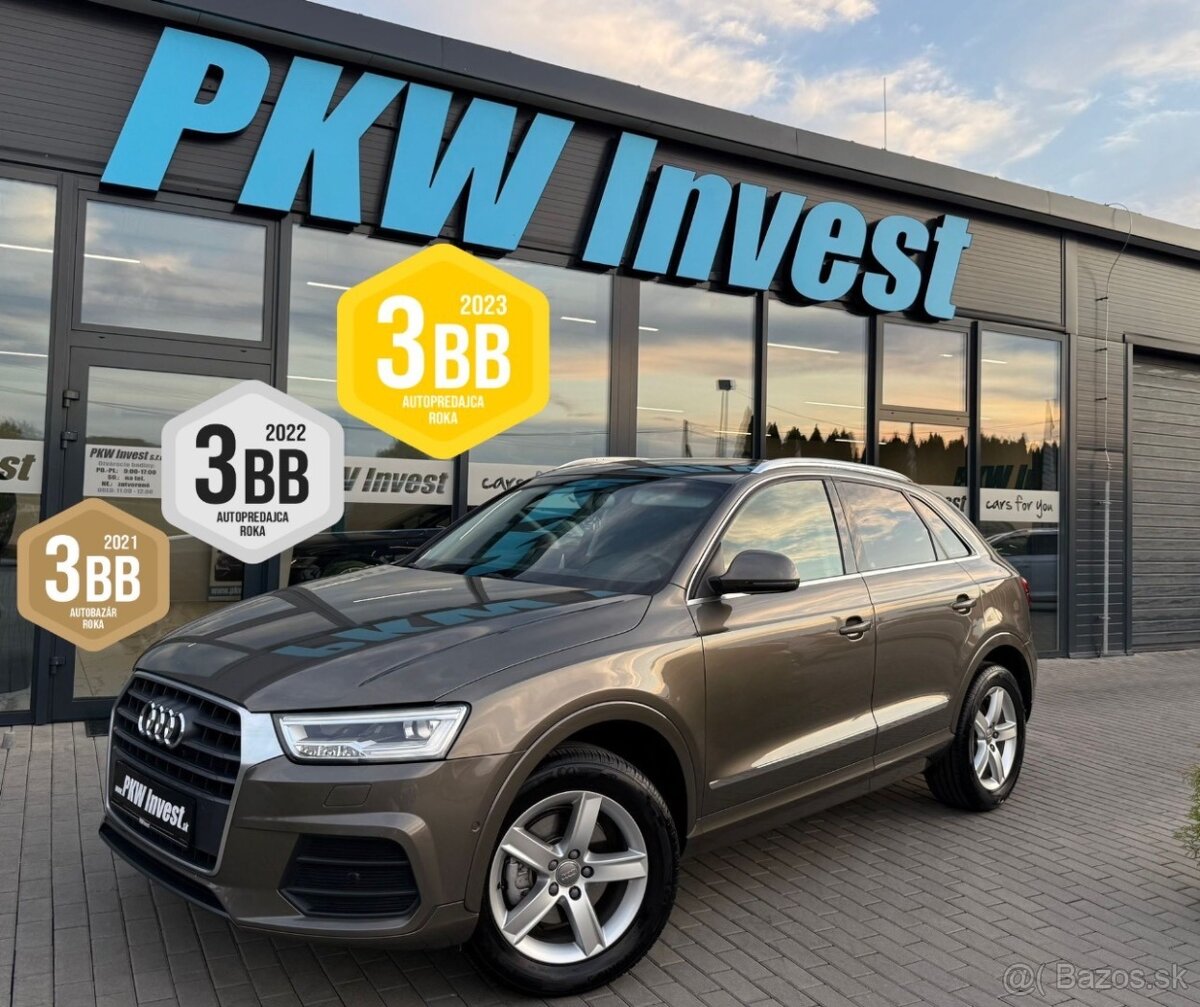 Audi Q3 2.0TDi S-line Edition SK ŠPZ