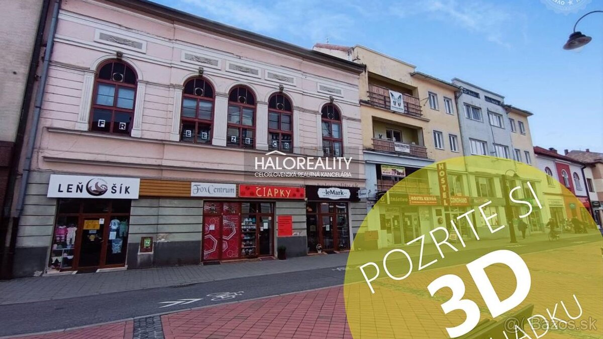 HALO reality - Predaj, polyfunkcia/obchodné priestory Liptov