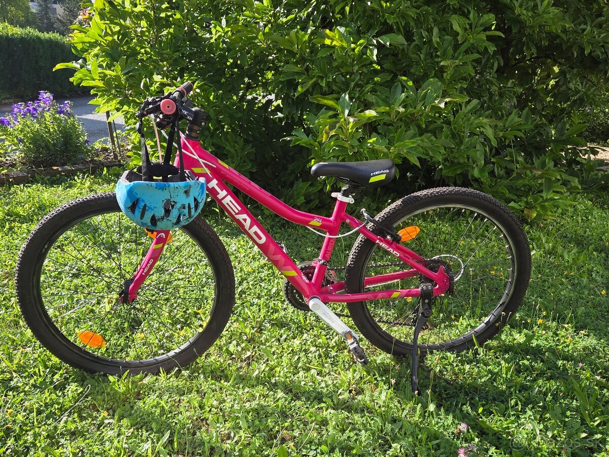 🚲 Predám detský bicykel HEAD Lauren 24 – 3×7 prevodov