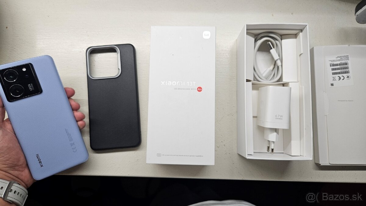 Xiaomi 13T modrý 256GB kompletné balenie