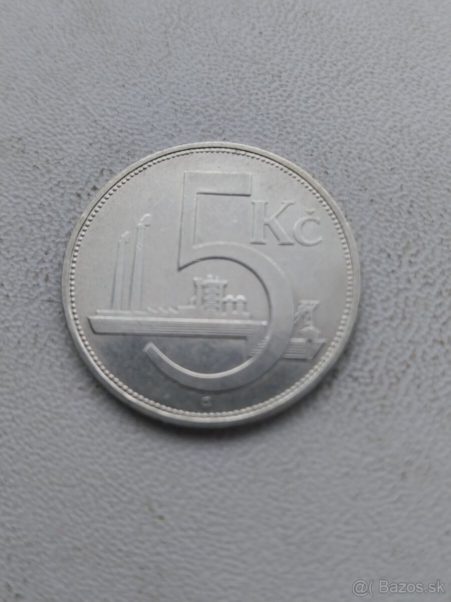 Strieborne mince 1.ČS republika