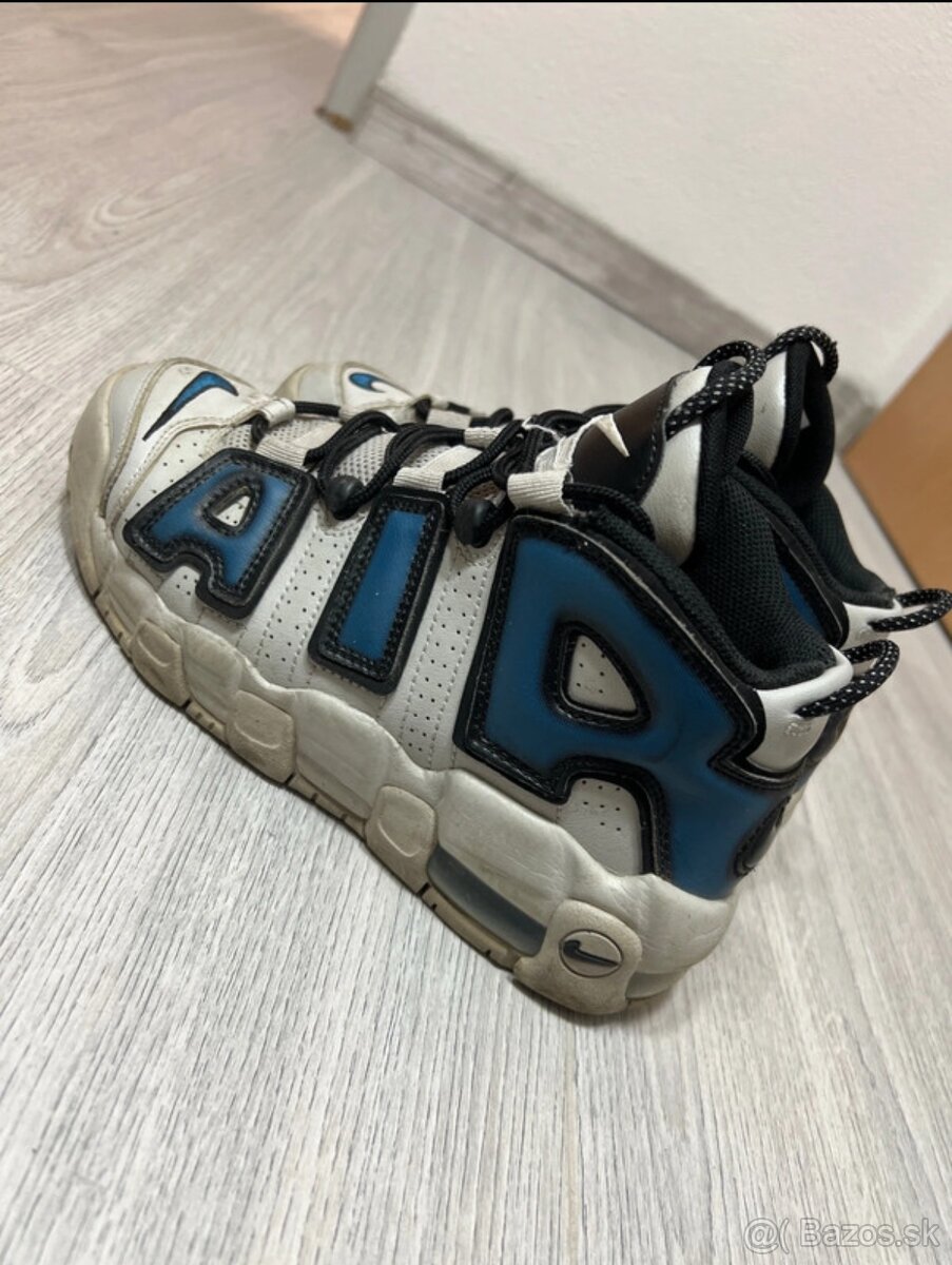 Nike Air More Uptempo modro -sivé