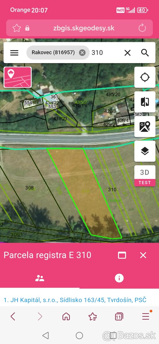 Prenajmem pozemok na bilboard