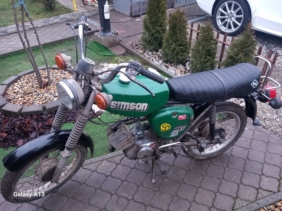 Predám Simson S51 1984