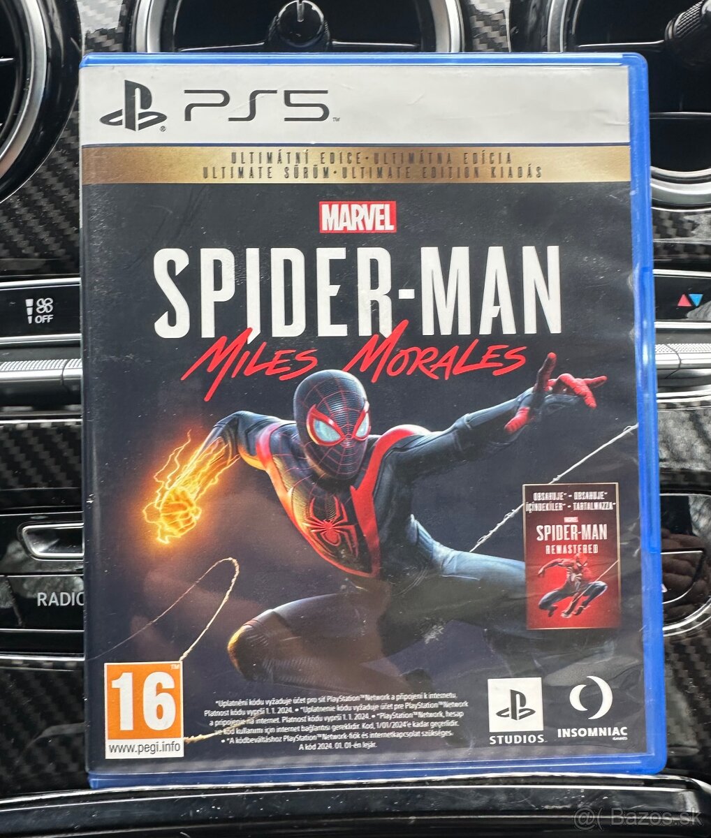Predám Spider-man Miles Morales na PS5